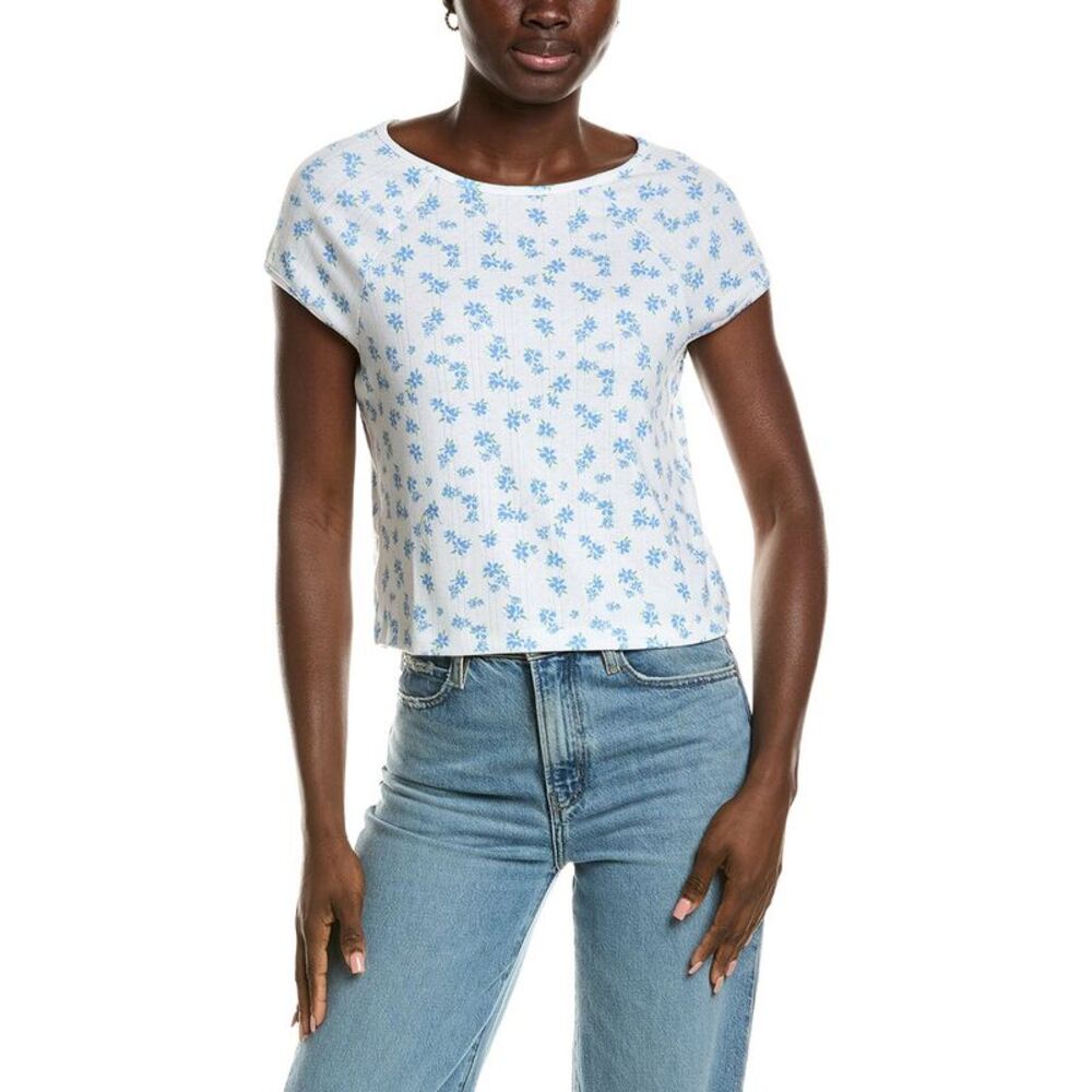 Chaser Womens  Gabrielle T-Shirt, Blue